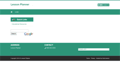 Desktop Screenshot of lessonplanner.eduk12.net