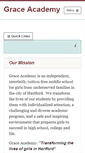Mobile Screenshot of graceacademyhartford.eduk12.net