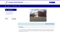 Desktop Screenshot of corpuschristict.eduk12.net