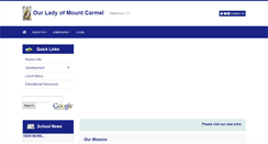 Desktop Screenshot of olmcwtby.eduk12.net